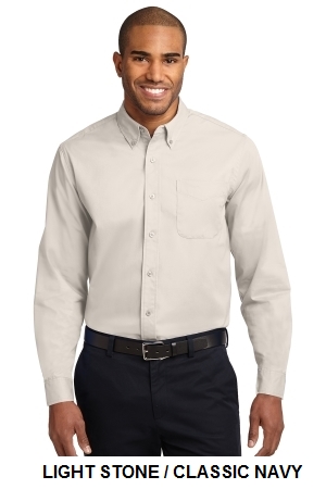 Port Authority - Long Sleeve Easy Care Shirt. (S608)